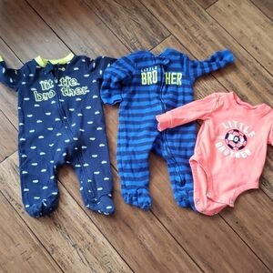 Carter's 3mo‎ Little Brother Bundle